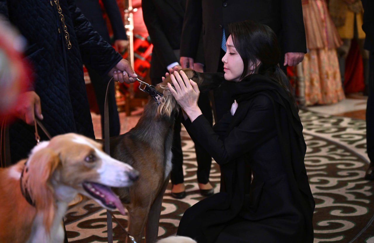 Первая леди Южной Кореи оценила казахских тазы