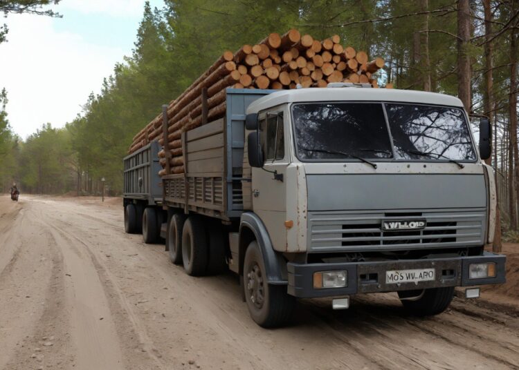 Древесину украли из леса под Семеем