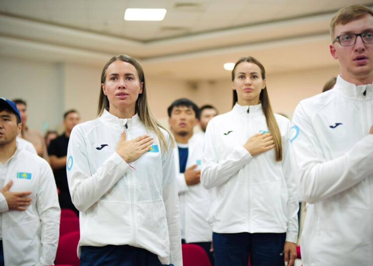 Увидеть Париж: сборная Казахстана отправилась на летние Олимпийские игры-2024