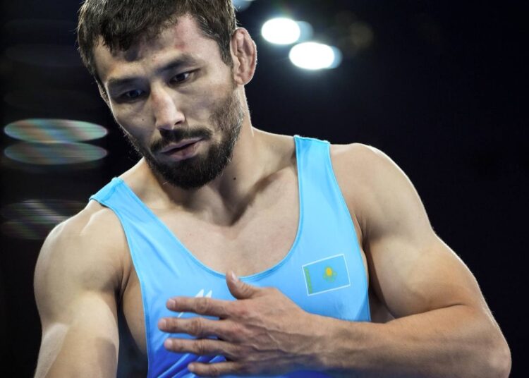 Демеу Жадраев выиграл у двукратного чемпиона мира в 1/4 финала Олимпийских игр