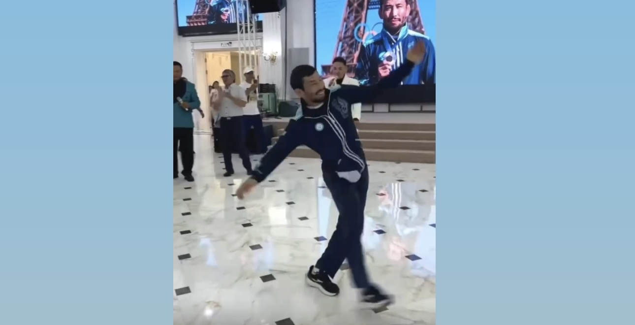 Это энергичный танец: Олимпиада-2024 подарила казахстанскому спорту легендарный танец. Но есть один момент