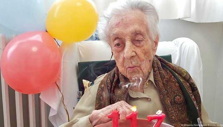 В Испании на 117-м году жизни ушла из жизни старейшая женщина в мире