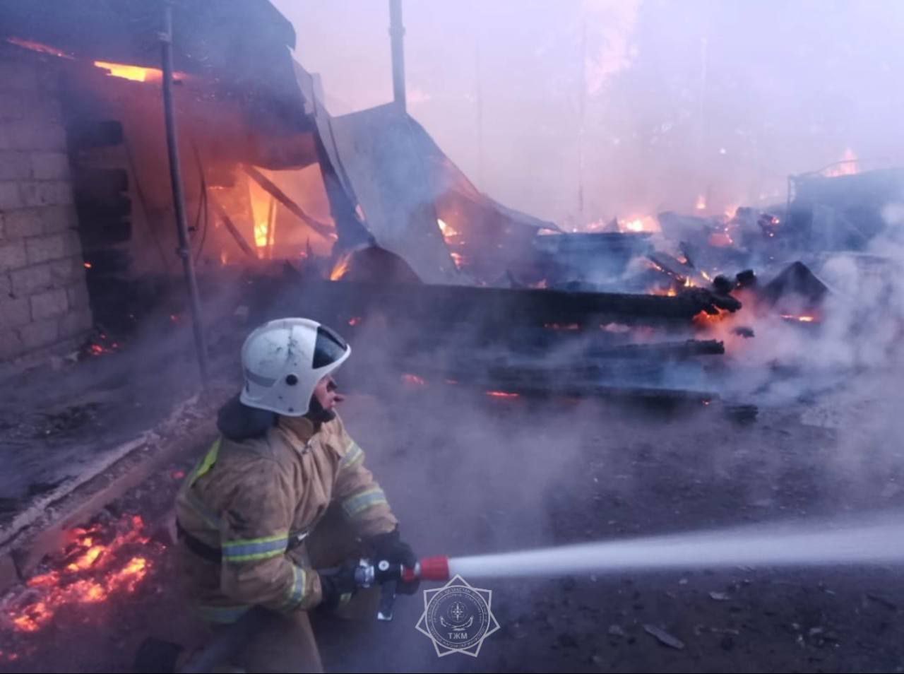 Тело мужчины нашли на месте пожара в Абайской области
