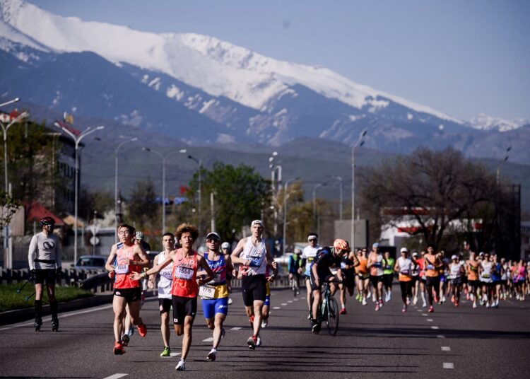 В Алматы 20 апреля в день Almaty Half Marathon, перекроют улицы