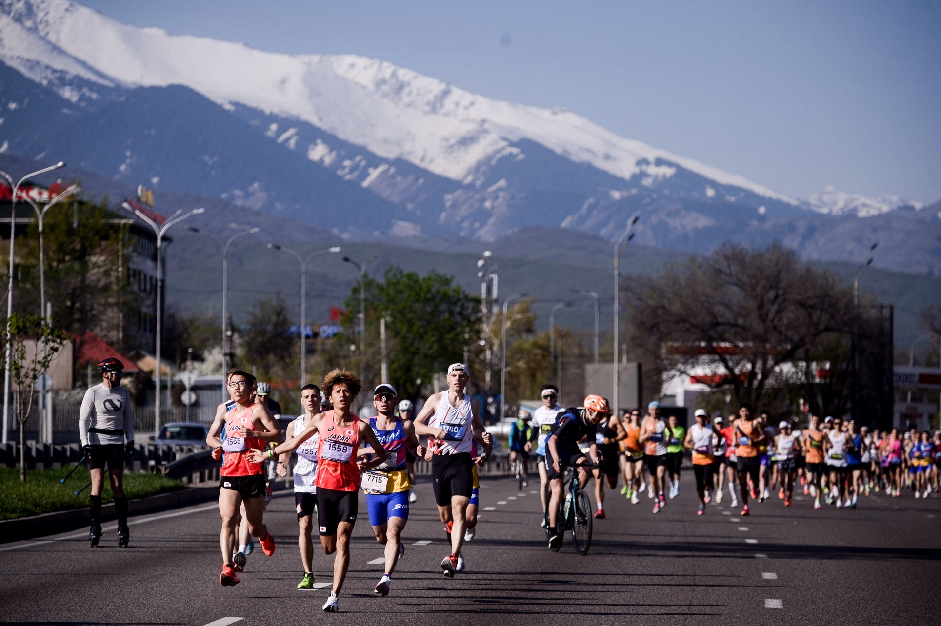 В Алматы 20 апреля в день Almaty Half Marathon, перекроют улицы