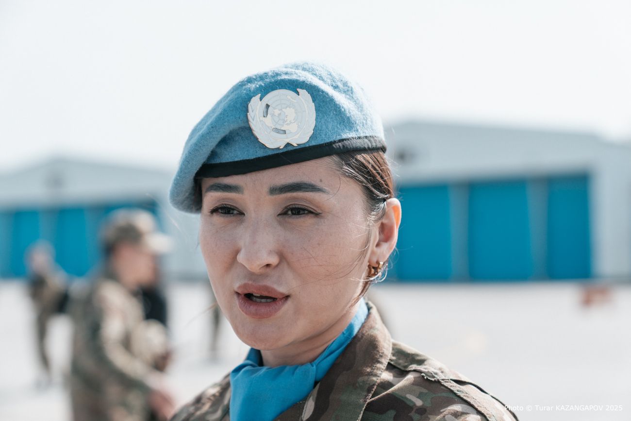 «Дети мечтают о тишине»: казахстанская сержантка рассказала, что увидела в Сирии