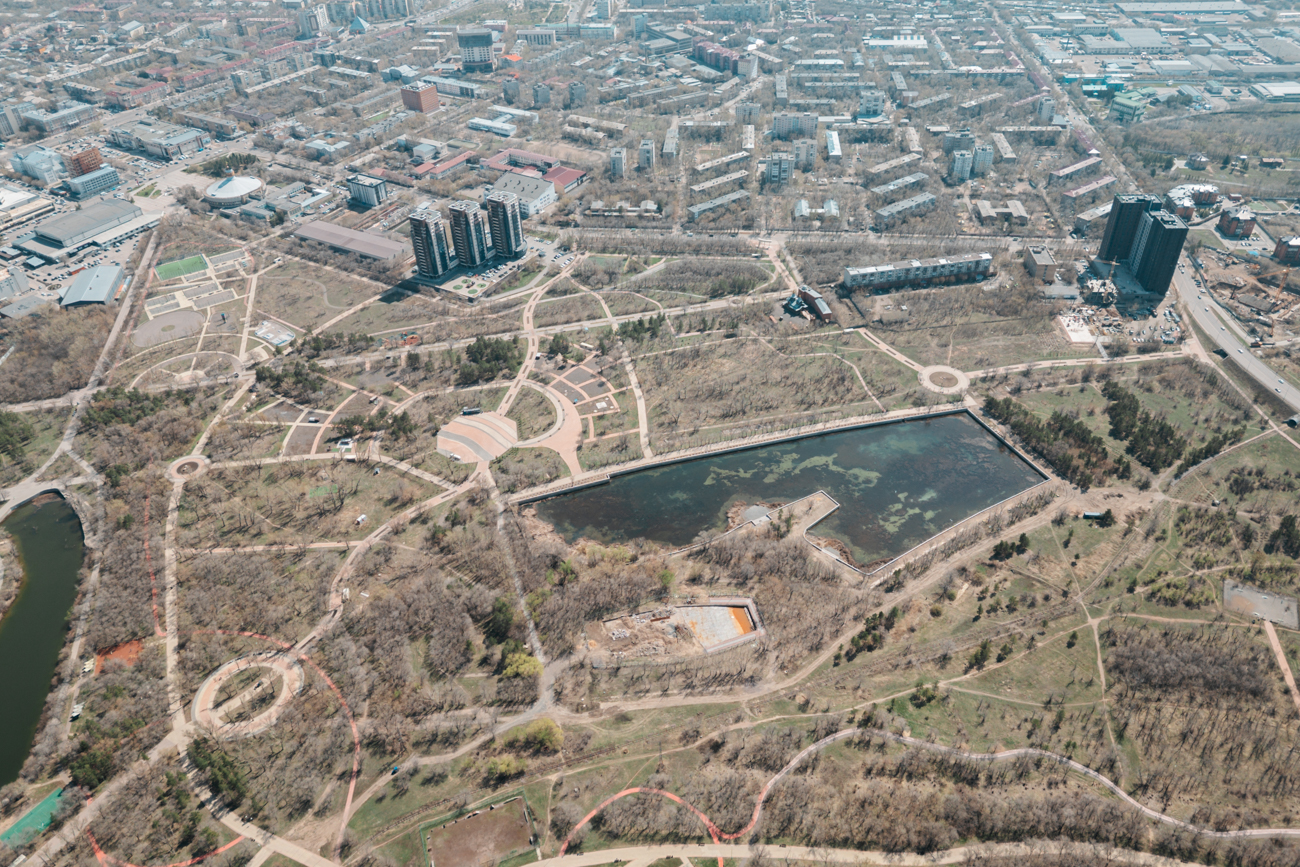 Фото: Belles.kz Центральный парк, Караганда