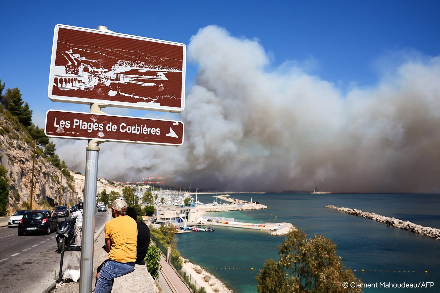 Во Франции бушуют лесные пожары