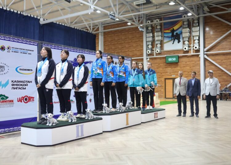 Казахстанские юниоры и молодежь завоевали бронзу на чемпионате Азии по стрельбе