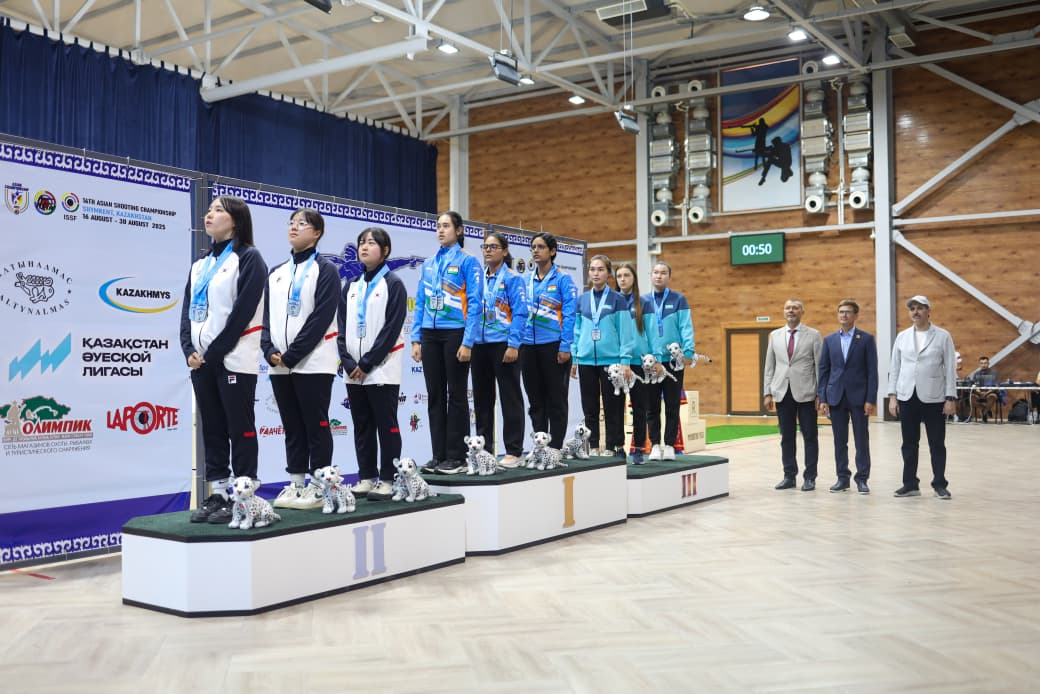 Казахстанские юниоры и молодежь завоевали бронзу на чемпионате Азии по стрельбе