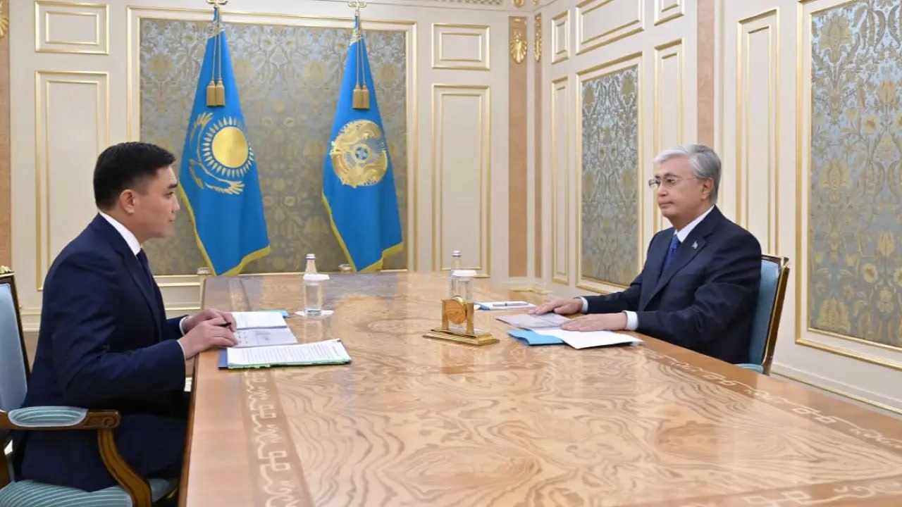 Аким Шымкента отчитался перед Токаевым о развитии города