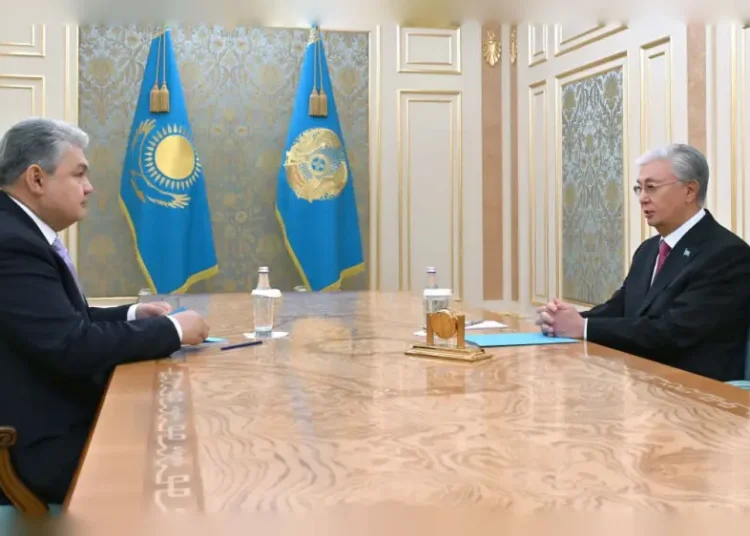 Токаев дал поручения новому главе МИД Ермеку Кошербаеву