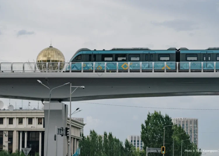 Первый поезд LRT в Астане протестируют в конце сентября