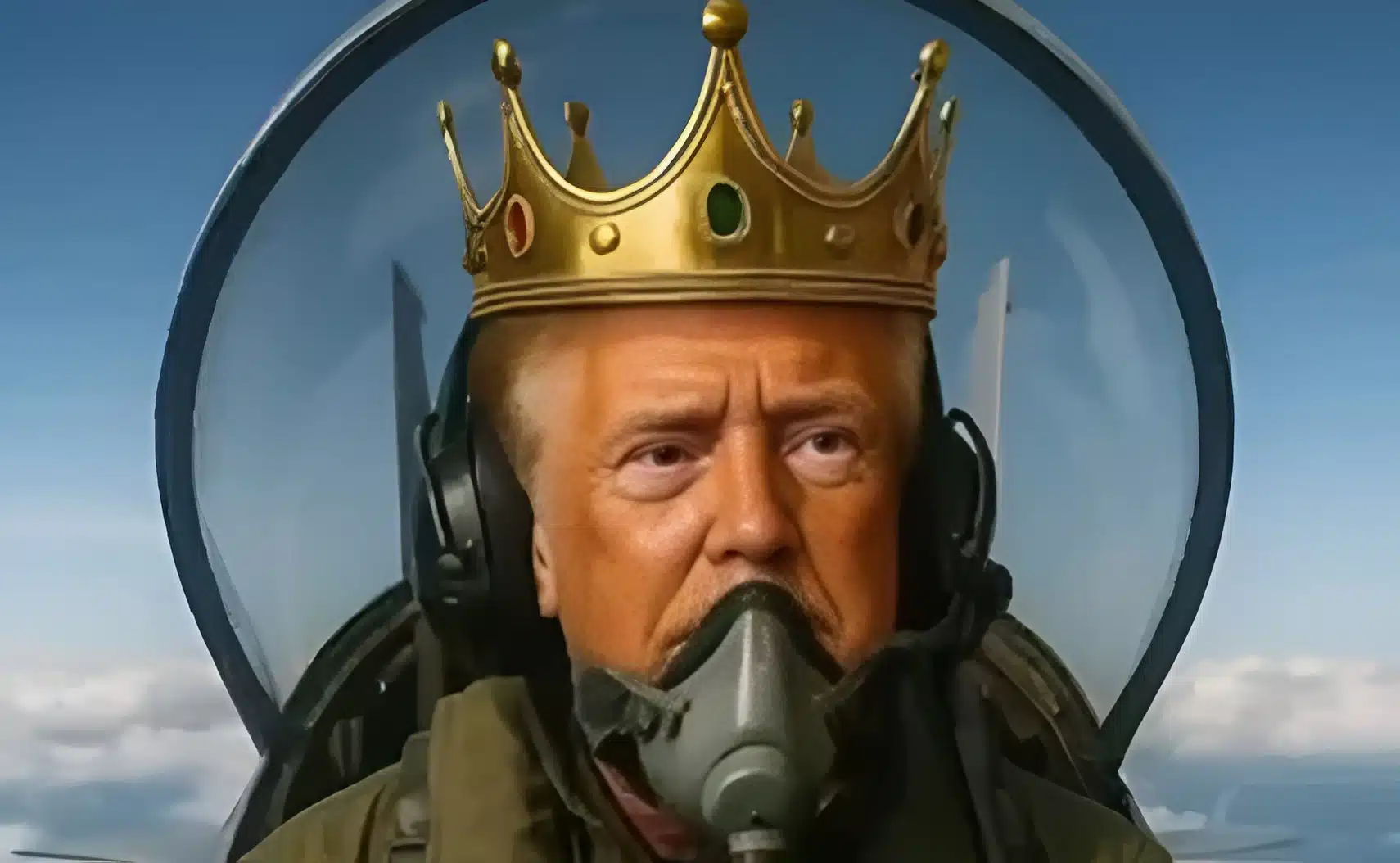 Трамп опубликовал ИИ-видео, где «король» сбрасывает фекалии на протестующих