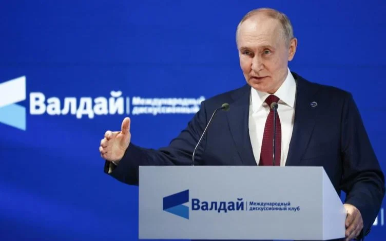 «Нас не выдавить»: Путин на «Валдае» об отношениях с США, Европе и росте налогов