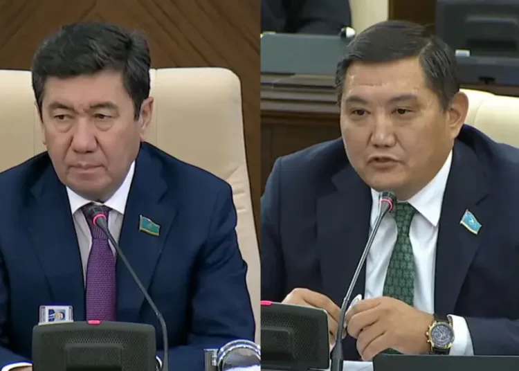 «Не переходите на личности»: Кошанов остановил эмоциональное выступление Базарбека в Мажилисе