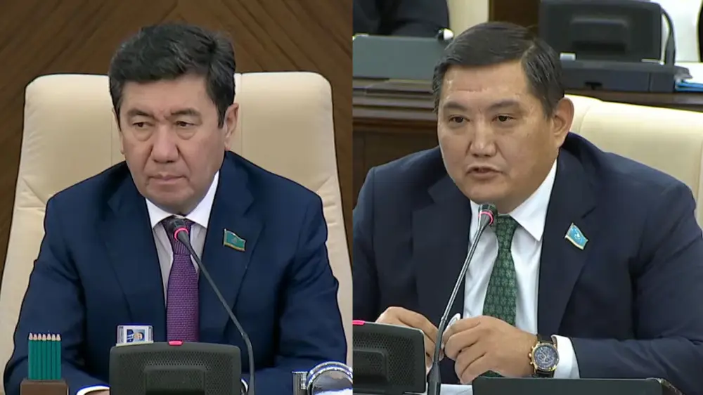 «Не переходите на личности»: Кошанов остановил эмоциональное выступление Базарбека в Мажилисе