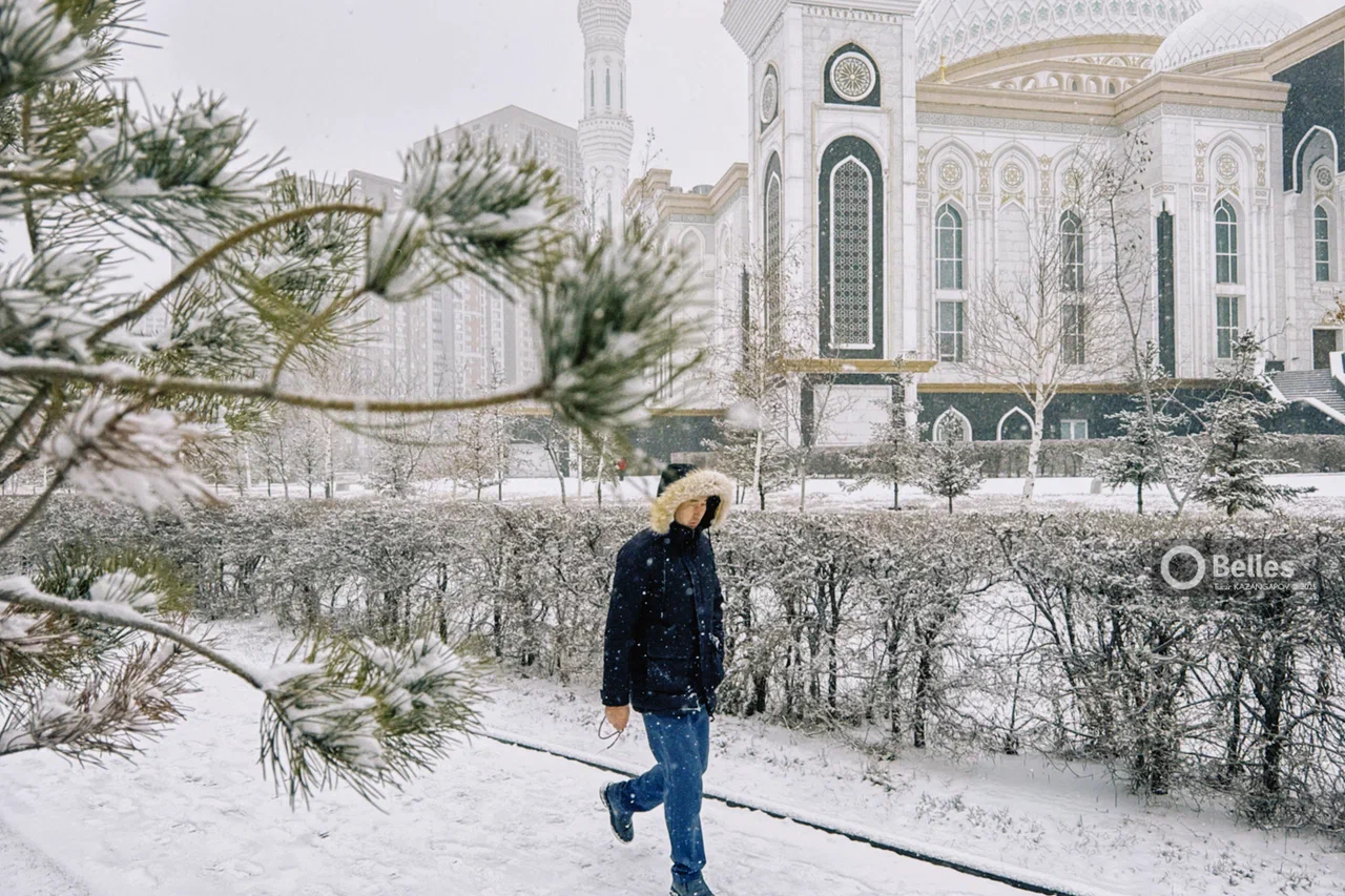 Снег, метели и морозы: штормовое предупреждение по Казахстану