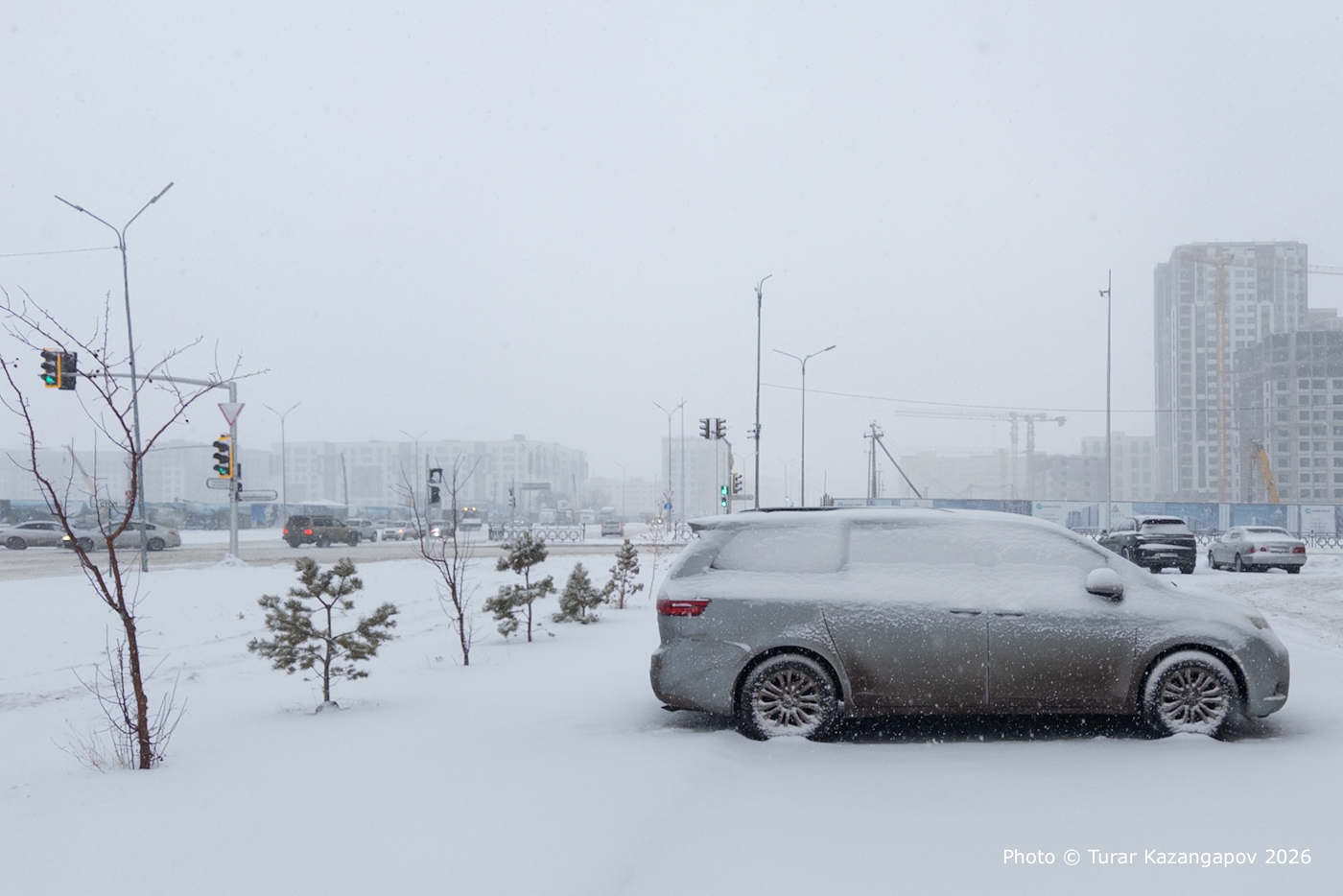 Метель закрыла трассы: движение ограничено сразу в нескольких регионах Казахстана
