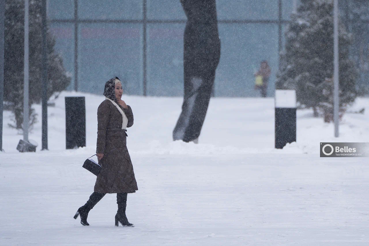 Астану ждёт сильное похолодание, Алматы — снежные дни