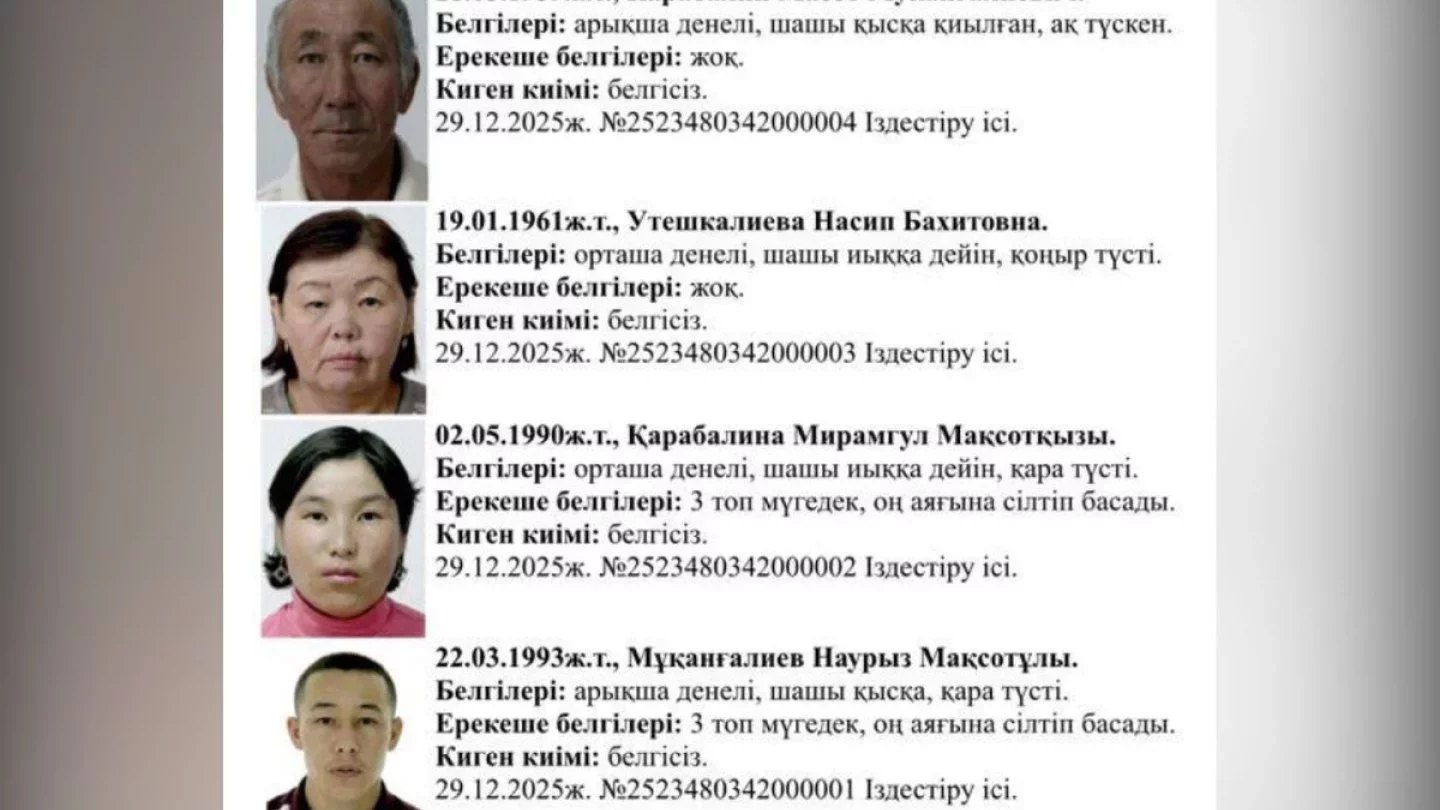Найдены тела супругов, пропавших вместе с детьми в Атырауской области