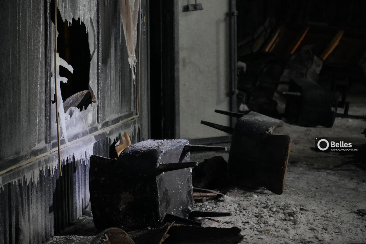 Трагедия в Щучинске: кадры с места, где взорвалось кафе