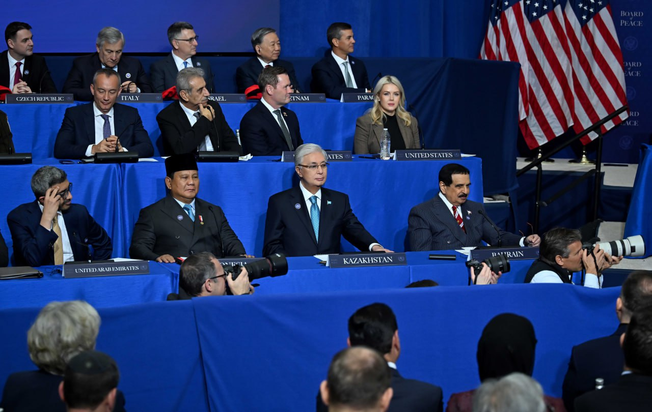 Токаев выступил в Вашингтоне и заявил, что поможет в восстановлении Газы