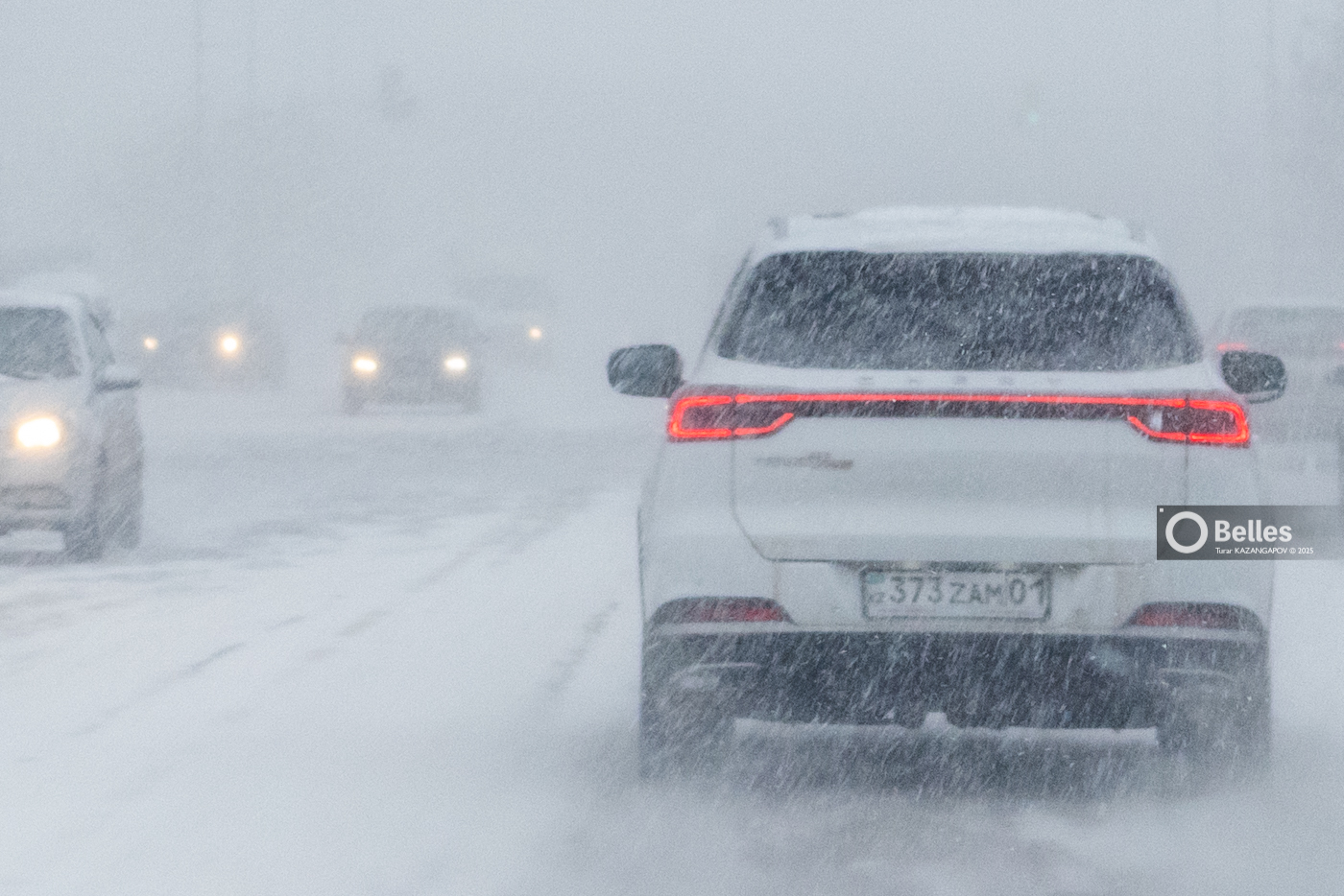 Трассу Астана — Темиртау закрыли для всего транспорта