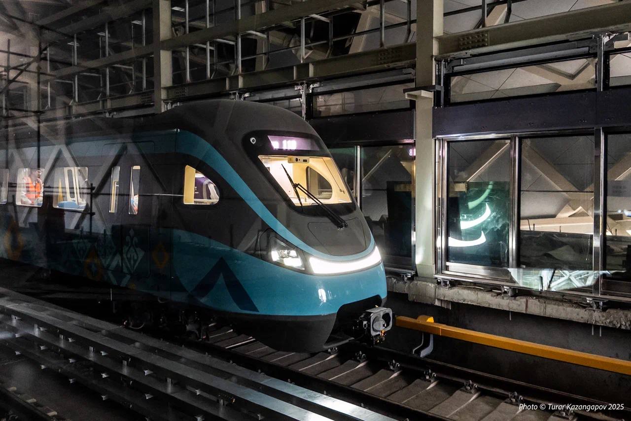 Пожар произошёл на станции LRT в Астане