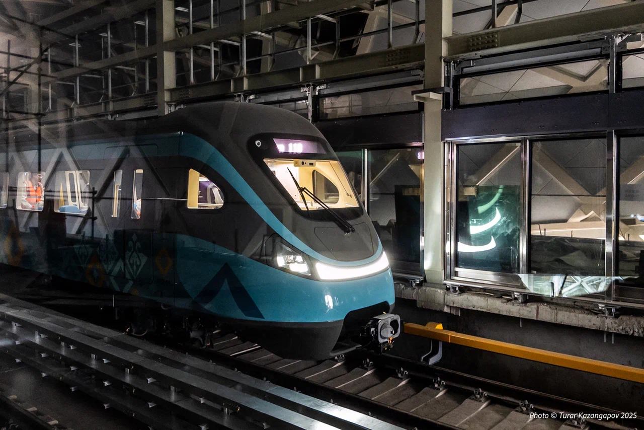 Пожар произошёл на станции LRT в Астане