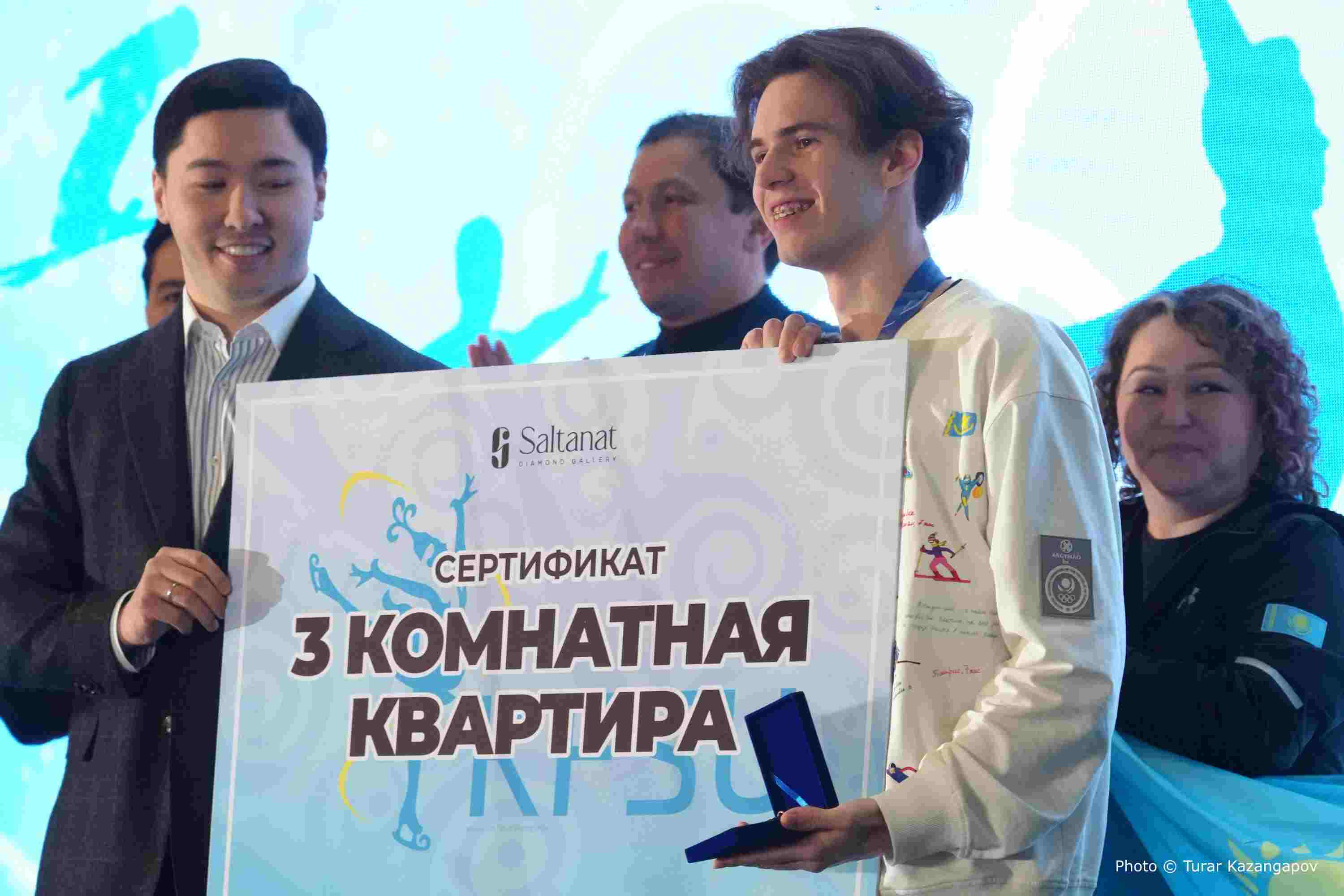 Шайдоров получил более 122 млн тенге за медаль Олимпиады-2026