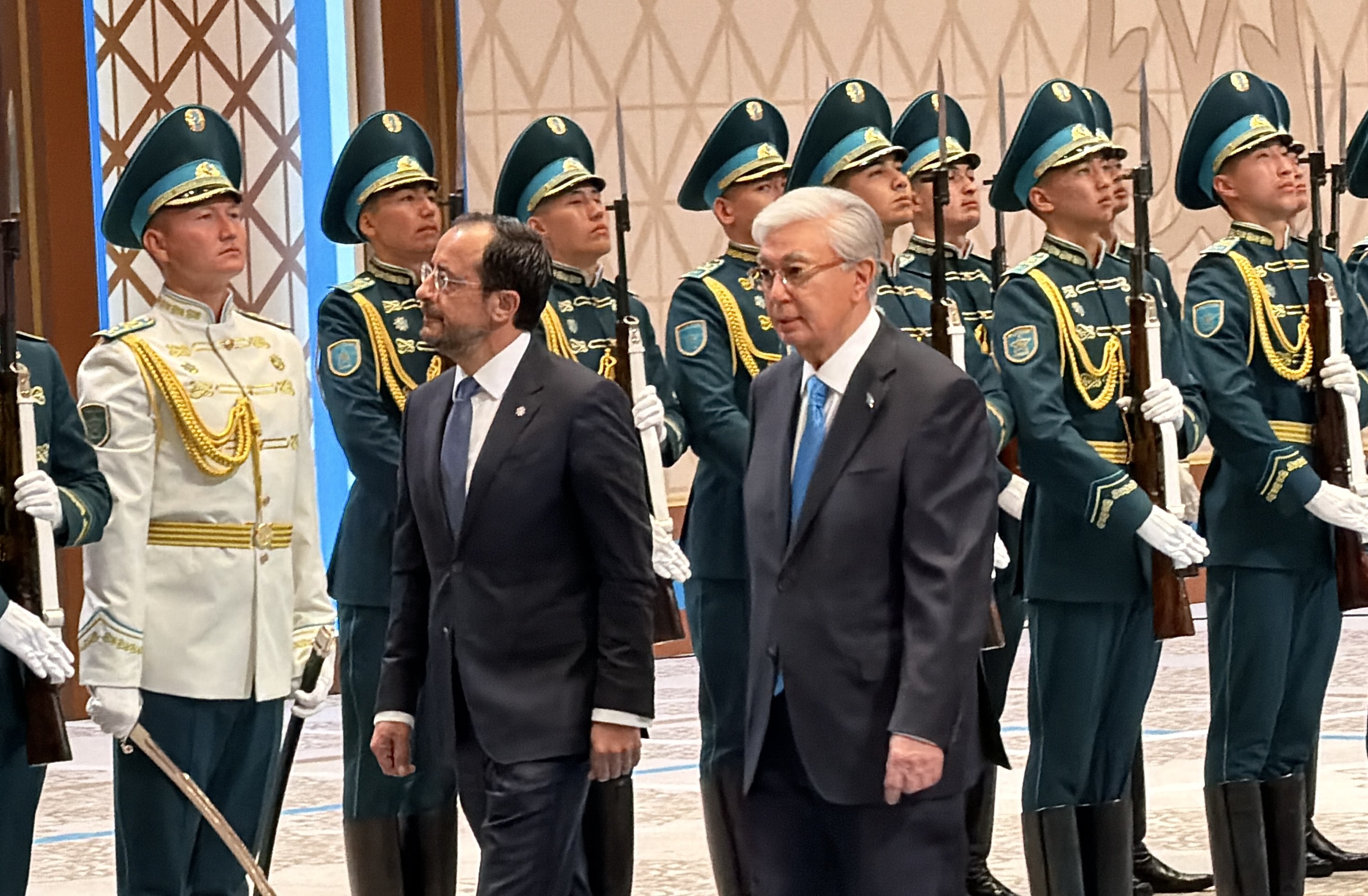 Президент Кипра впервые в истории прибыл в Казахстан с официальным визитом