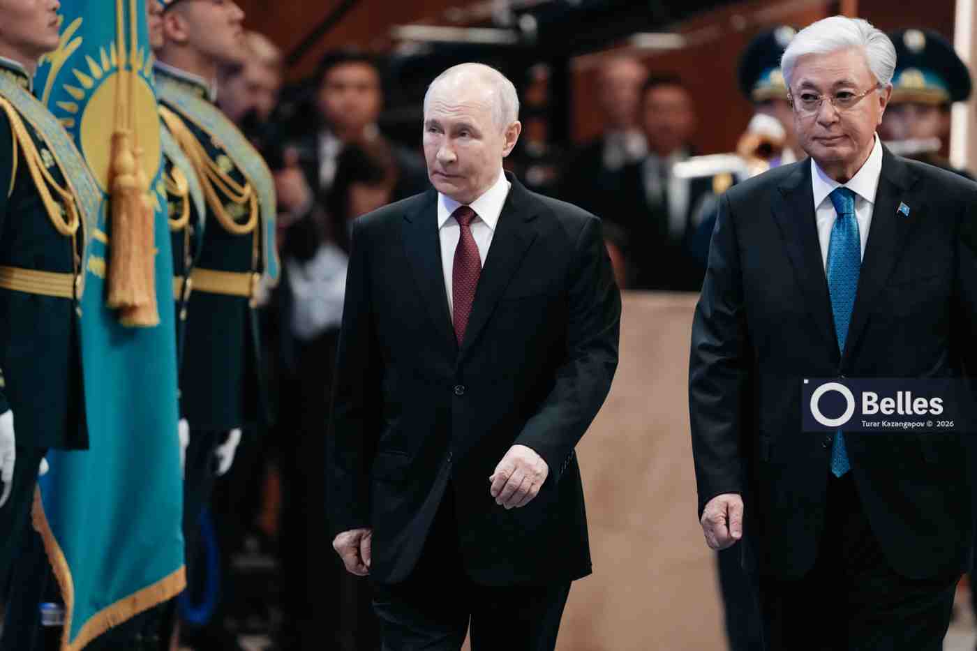 Токаев самым первым поздравил Путина с проведением выборов в Госдуму
