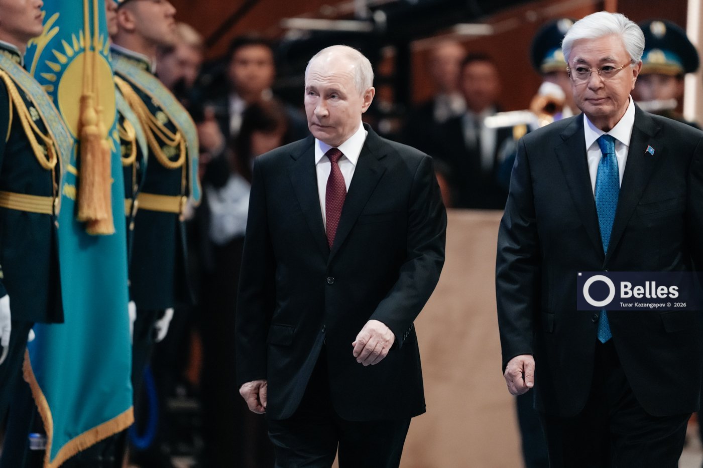 Токаев самым первым поздравил Путина с проведением выборов в Госдуму